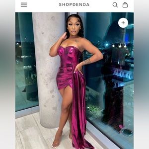 Size : large; brand new never been worn. Birthday dress